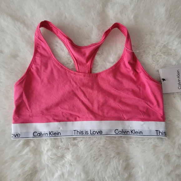 CALVIN KLEIN BRAND NEW 2-PACK THIS IS LOVE UNLINED BRALETTE SIZE XL - Picture 7 of 14
